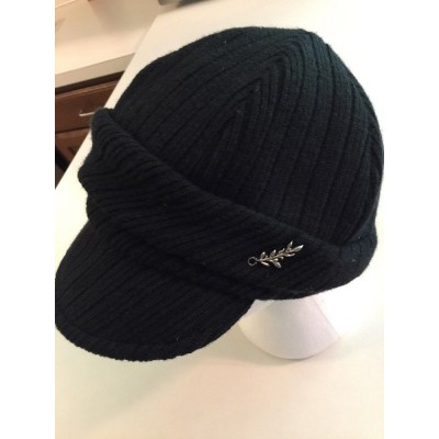 Siggi s Hat Newsboy Cap Wool Blend NWT Black  eb-59930883